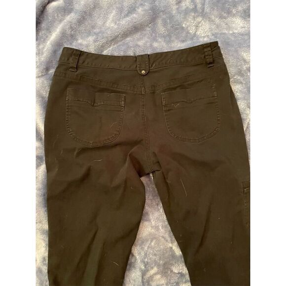 DKNY Jeans Women's Black Culotte Capris Size 14 Casual Wear - Picture 6 of 8